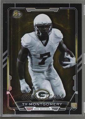 2015 Bowman - Rookies - Black Rainbow Foil #51 - Ty Montgomery