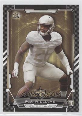 2015 Bowman - Rookies - Black #4 - P.J. Williams