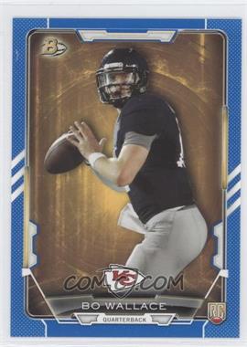 2015 Bowman - Rookies - Blue #58 - Bo Wallace /499