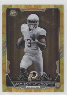 2015 Bowman - Rookies - Electric Yellow #86 - Jamison Crowder /99