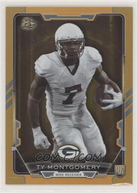 2015 Bowman - Rookies - Orange Rainbow Foil #51 - Ty Montgomery /299 [EX to NM]