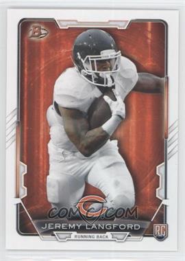 2015 Bowman - Rookies #35 - Jeremy Langford