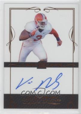 2015 Leaf Clear - Base Autographs - Bronze #BA-VB1 - Vic Beasley