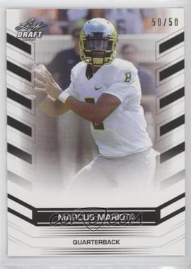 2015 Leaf Draft - 2013 Design - Black #03 - Marcus Mariota /50