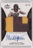 Maxx Williams #/10