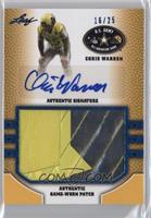 Chris Warren #/25