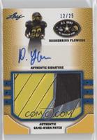 Desherrius Flowers #/25