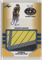 Jaason Lewis #/25