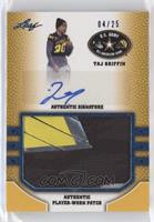 Taj Griffin #/25