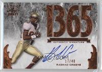 Rashad Greene #/40