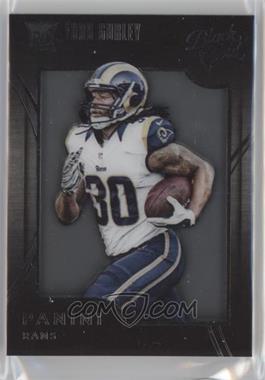 2015 Panini Black Gold - [Base] - White Gold Foil #73 - Todd Gurley II /25