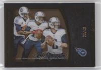 Chris Johnson, Kendall Wright, Marcus Mariota #/49