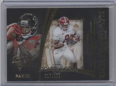 2015 Panini Black Gold - Golden Days #GDA-29 - Julio Jones /199