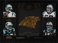 Cam Newton, Luke Kuechly, Kelvin Benjamin, Devin Funchess #/149