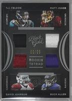 T.J. Yeldon, Matt Jones, David Johnson, Buck Allen [Noted] #/99