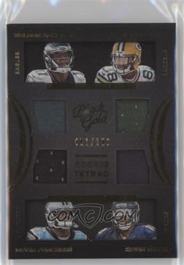 2015 Panini Black Gold - Rookie Tetrad #RT4-NWR - Nelson Agholor, Ty Montgomery, Devin Funchess, Kevin White /199