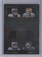 Nelson Agholor, Ty Montgomery, Devin Funchess, Kevin White #/199