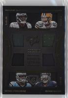 Nelson Agholor, Ty Montgomery, Devin Funchess, Kevin White #/199