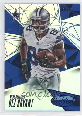 2015 Panini Certified - [Base] - Mirror Blue #71 - Dez Bryant /50