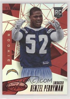 2015 Panini Certified - [Base] - Mirror Red #138 - Rookies - Denzel Perryman /99