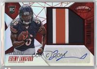 Freshman Fabric - Jeremy Langford #/299