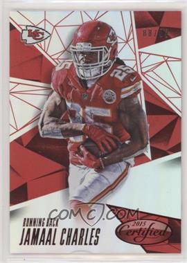 2015 Panini Certified - [Base] - Mirror Red #73 - Jamaal Charles /99