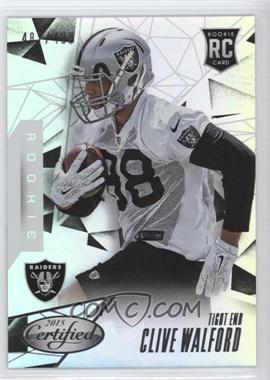 2015 Panini Certified - [Base] - Mirror Silver #132 - Rookies - Clive Walford /499