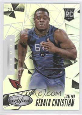 2015 Panini Certified - [Base] - Mirror Silver #146 - Rookies - Gerald Christian /499