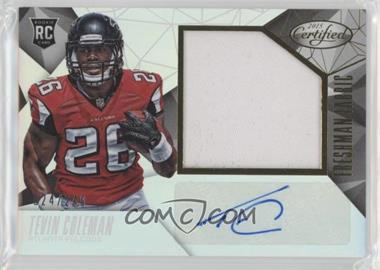 2015 Panini Certified - [Base] #225 - Freshman Fabric - Tevin Coleman /249