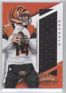 2015 Panini Certified - Fabric of the Game #FOTG-AD - Andy Dalton /99