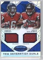 Justin Hardy, Tevin Coleman #/99