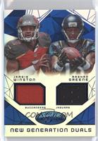 Jameis Winston, Rashad Greene #/99