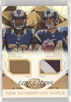 Todd Gurley, Sean Mannion #/25