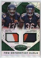 Kevin White, Jeremy Langford #/5