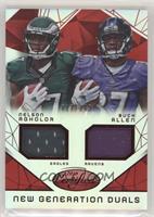 Nelson Agholor, Buck Allen #/249