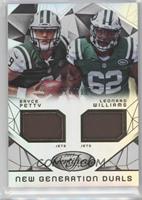 Bryce Petty, Leonard Williams #/799