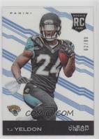 Rookie Variation - T.J. Yeldon (Ball in One Hand) [Noted] #/99