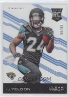Rookie Variation - T.J. Yeldon (Ball in One Hand) #/99