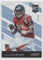 Rookie - Tevin Coleman (Chest Number Obscured by Ball) #/99