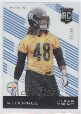 2015 Panini Clear Vision - [Base] - Blue #152 - Rookie - Bud Dupree /99