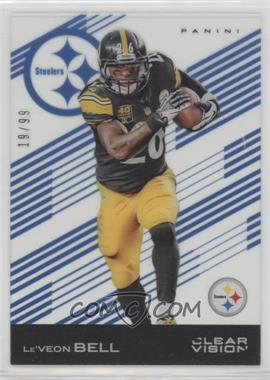 2015 Panini Clear Vision - [Base] - Blue #55 - Le'Veon Bell /99