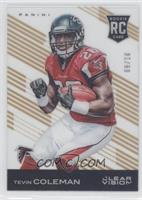 Rookie - Tevin Coleman (Chest Number Obscured by Ball) #/10