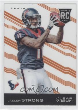 2015 Panini Clear Vision - [Base] - Orange #113.2 - Rookie Variation - Jaelen Strong (Ball in Both Hands)