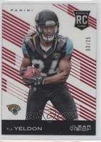 Rookie - T.J. Yeldon (Ball in Both Hands) #/25