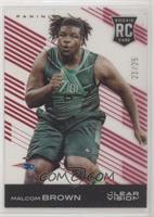 Rookie - Malcom Brown [Noted] #/25