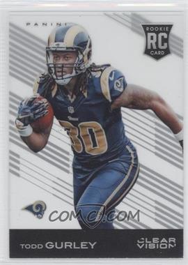 2015 Panini Clear Vision - [Base] #110.1 - Rookie - Todd Gurley (Running)