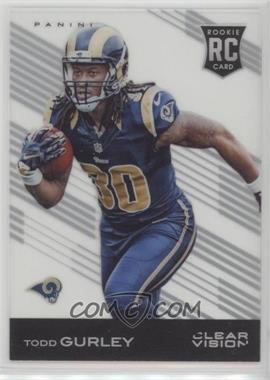 2015 Panini Clear Vision - [Base] #110.1 - Rookie - Todd Gurley (Running)