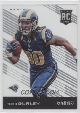 2015 Panini Clear Vision - [Base] #110.1 - Rookie - Todd Gurley (Running)