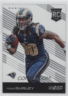 2015 Panini Clear Vision - [Base] #110.1 - Rookie - Todd Gurley (Running)