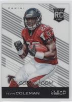 Rookie - Tevin Coleman (Chest Number Obscured by Ball)